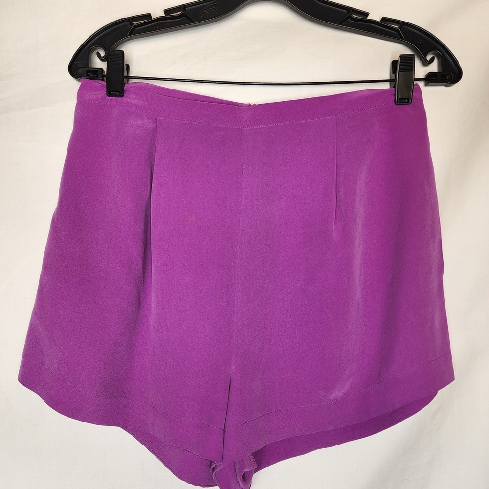 Zimmermann Women's Purple Shorts